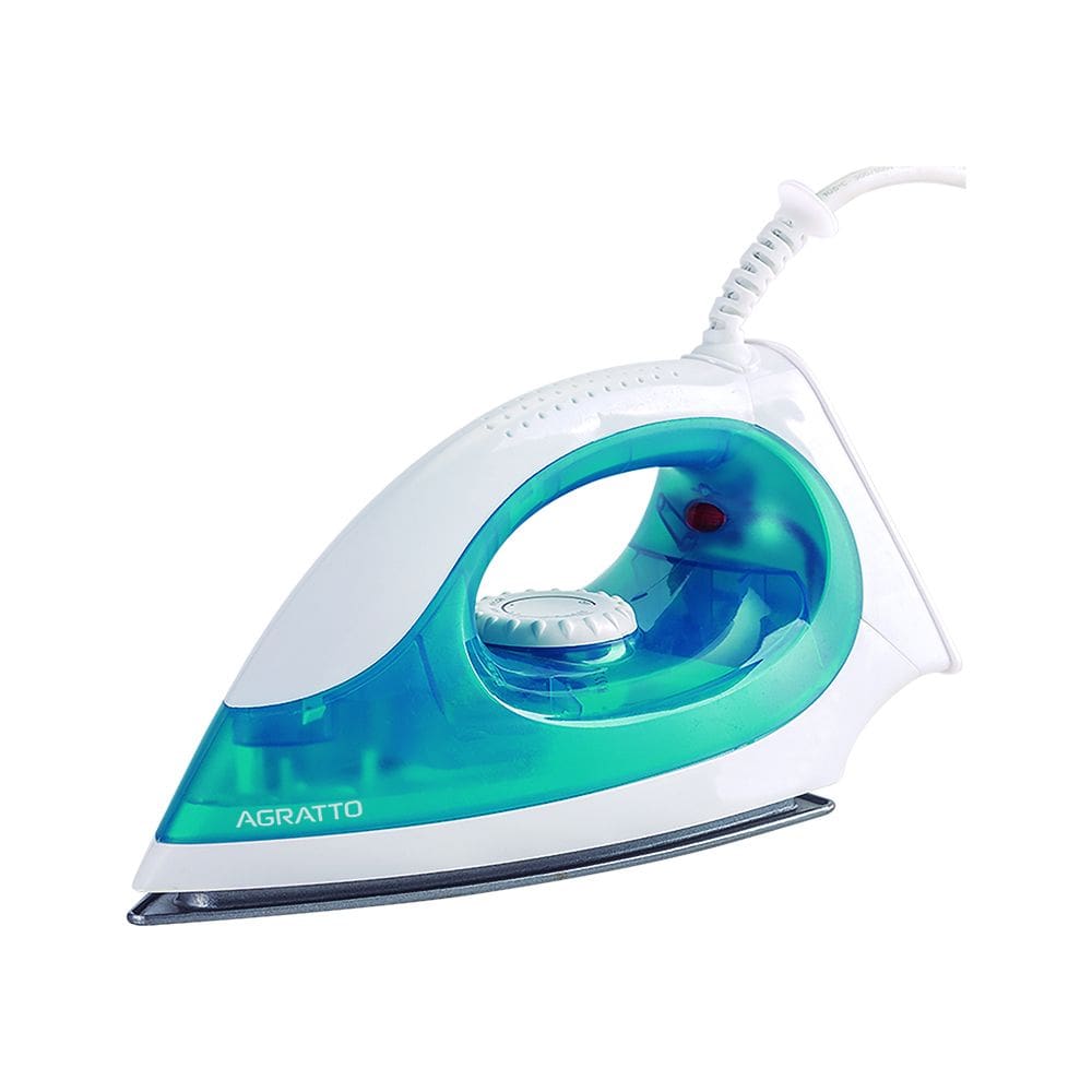 Ferro de Passar Leve e Compacto Facile 1250W Base Antiaderente Salva Botões Agratto