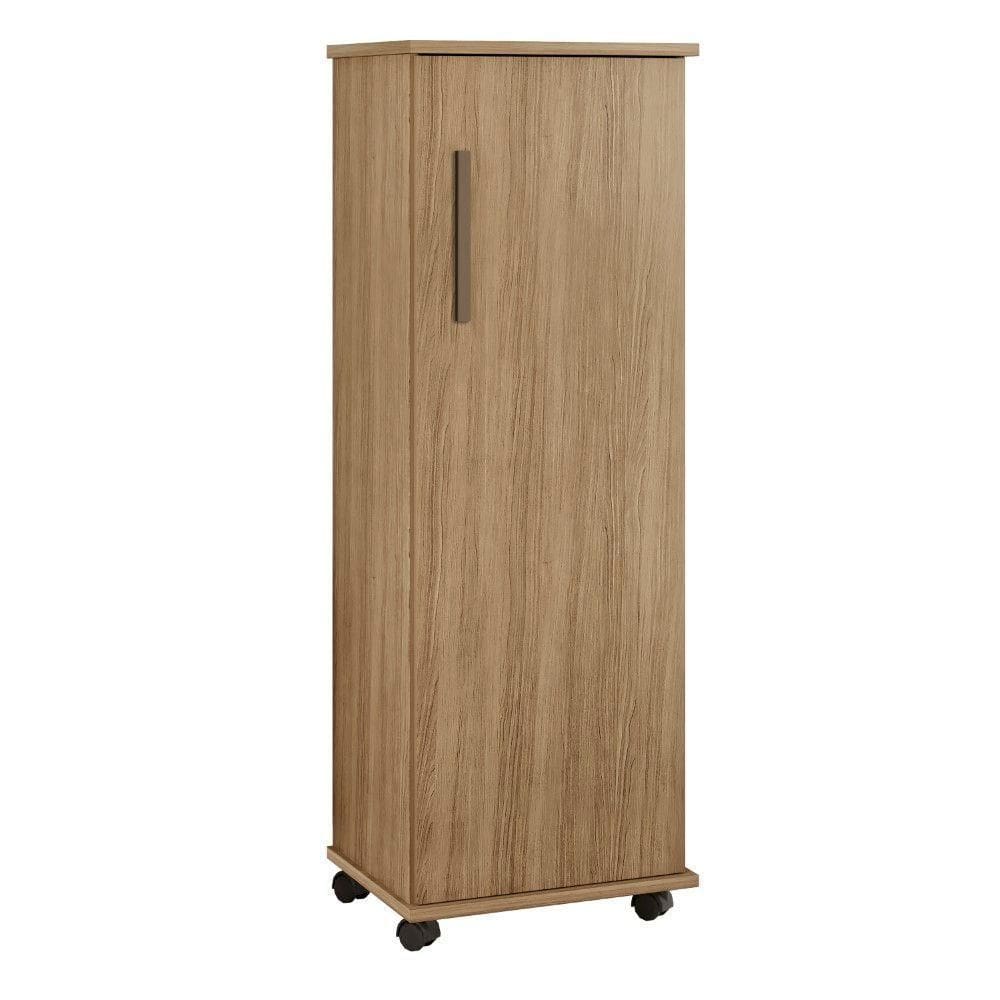 Armário Multiuso Olinda 1 Porta 4 Prateleiras Cinamomo