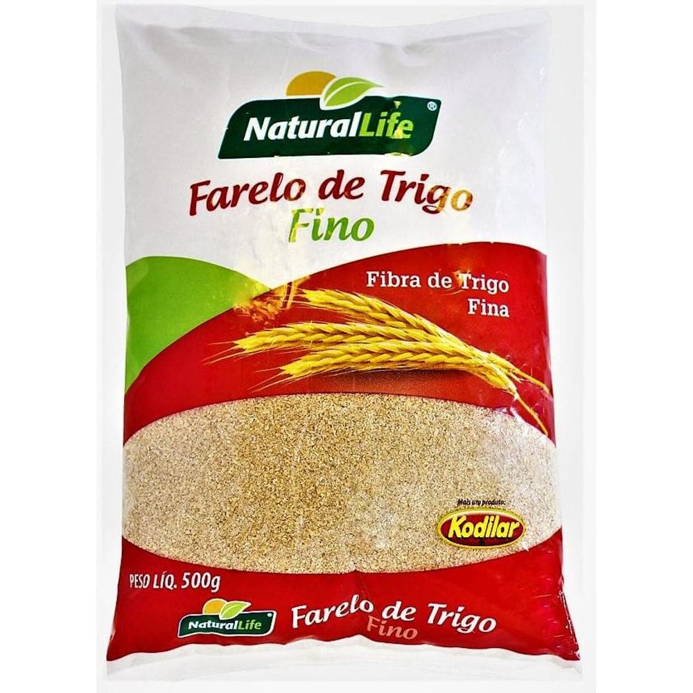 Farelo De Trigo Fino 500G - Natural Life
