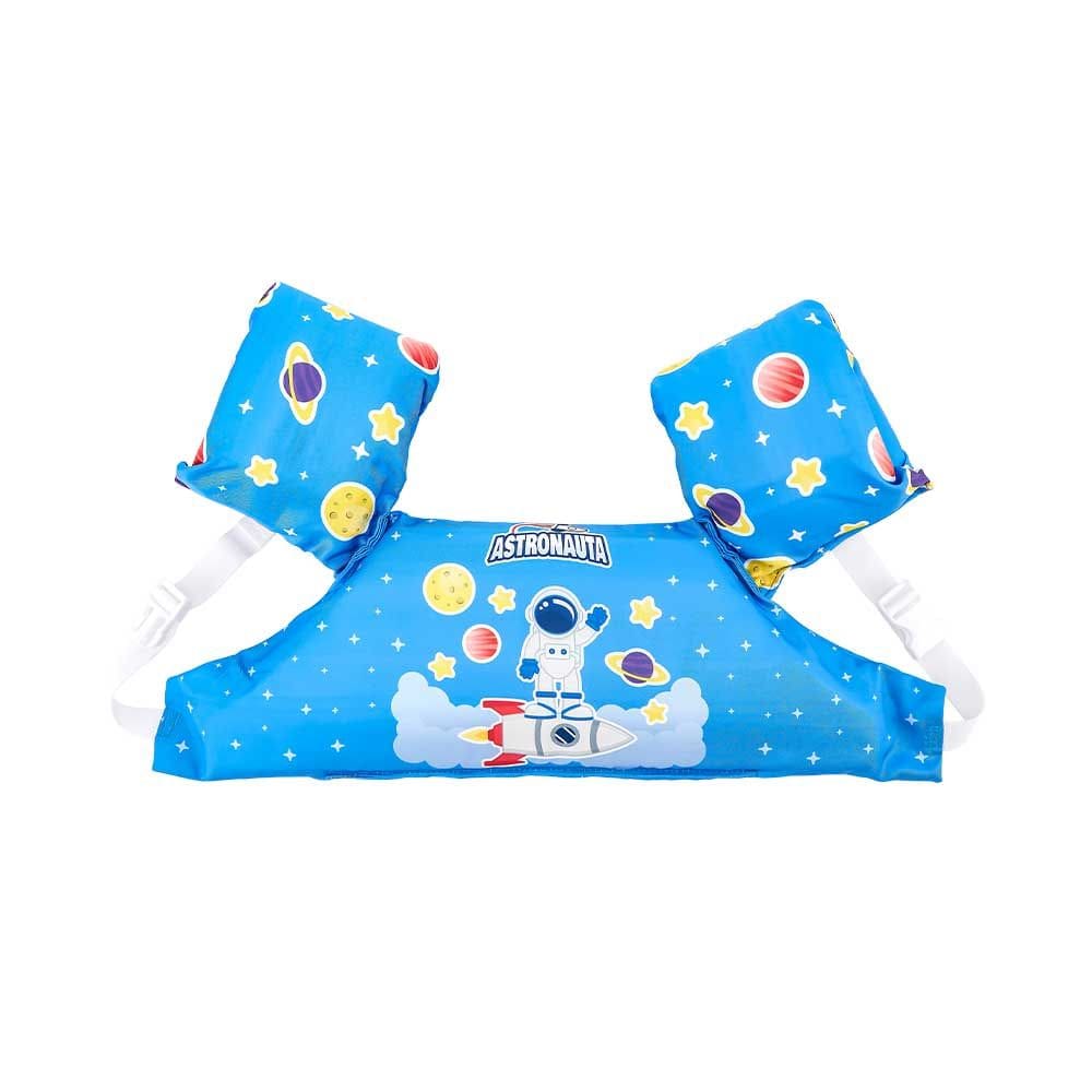 Colete Flutuador Infantil Dm Toys Azul