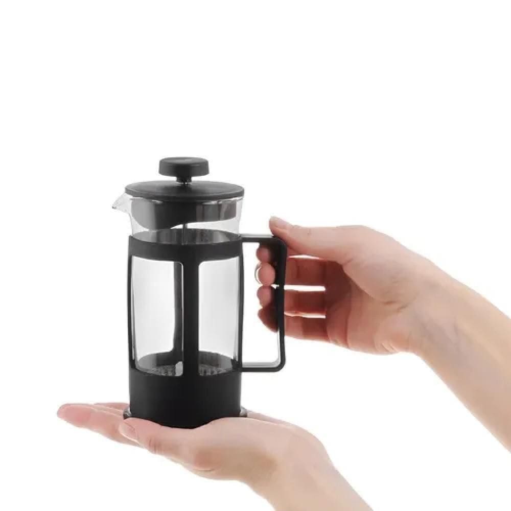 Cafeteira Prensa Francesa 350ml – Vidro Borossilicato E Design Elegante