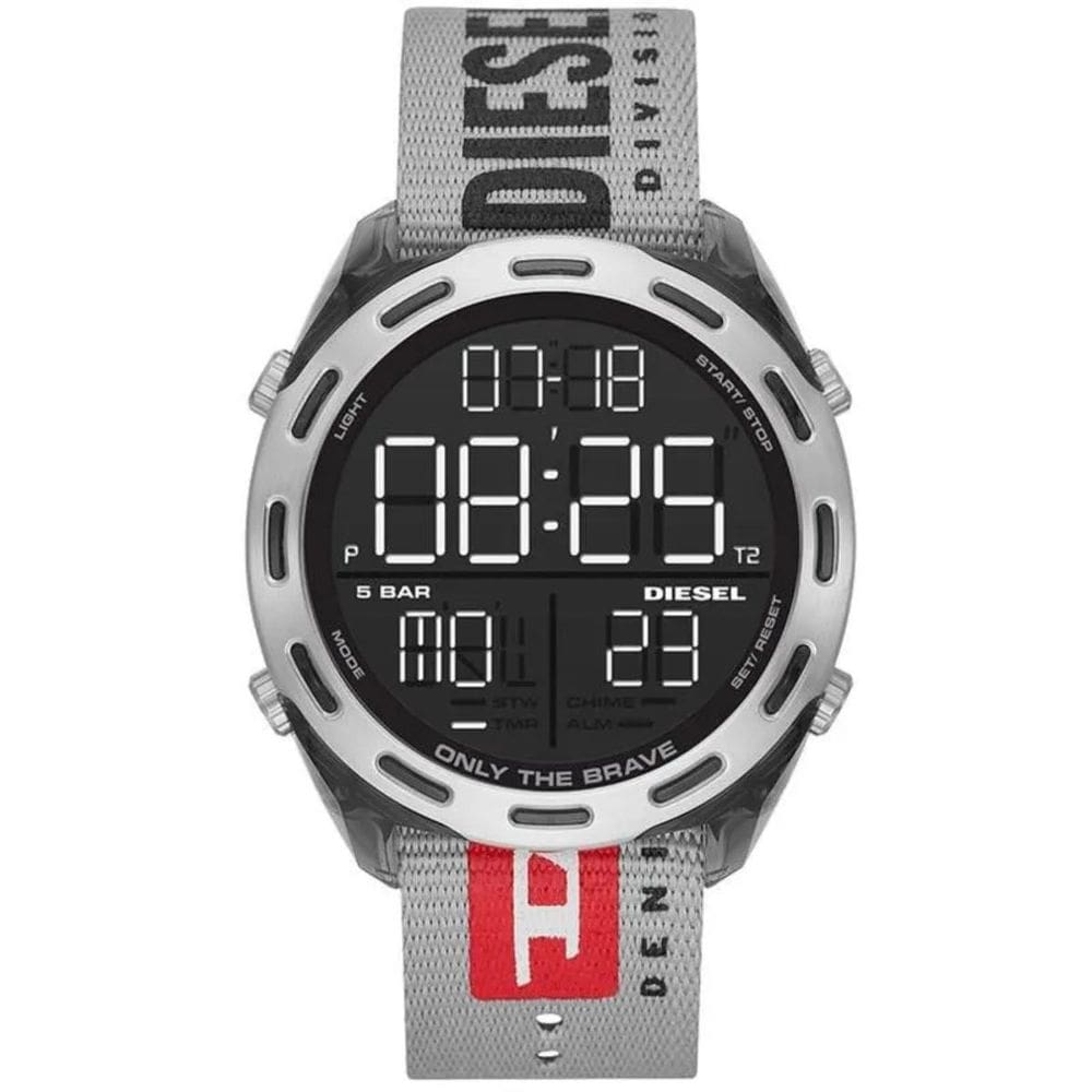 Relógio Masculino Digital Cinza Dz1894/8Cn