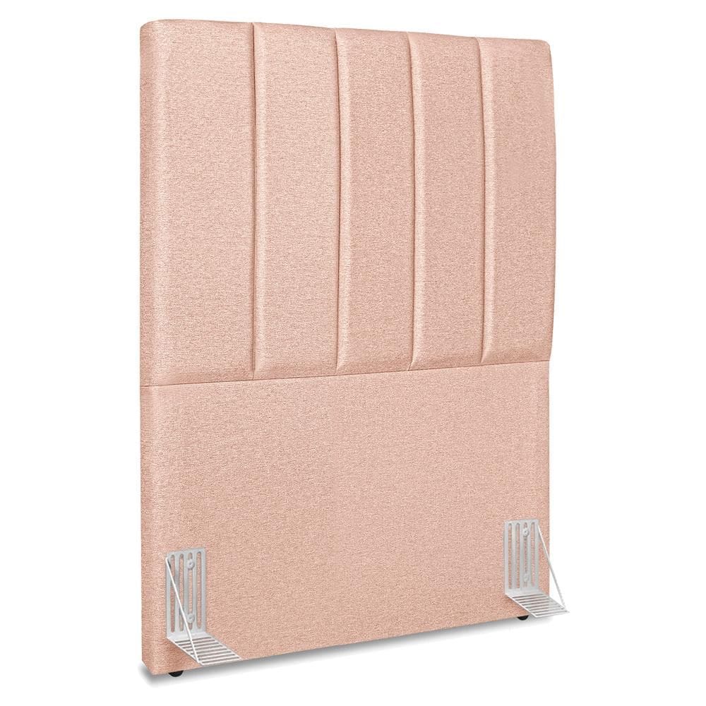 Cabeceira Solteiro 90 cm Com Frame Dalia Linho Artte