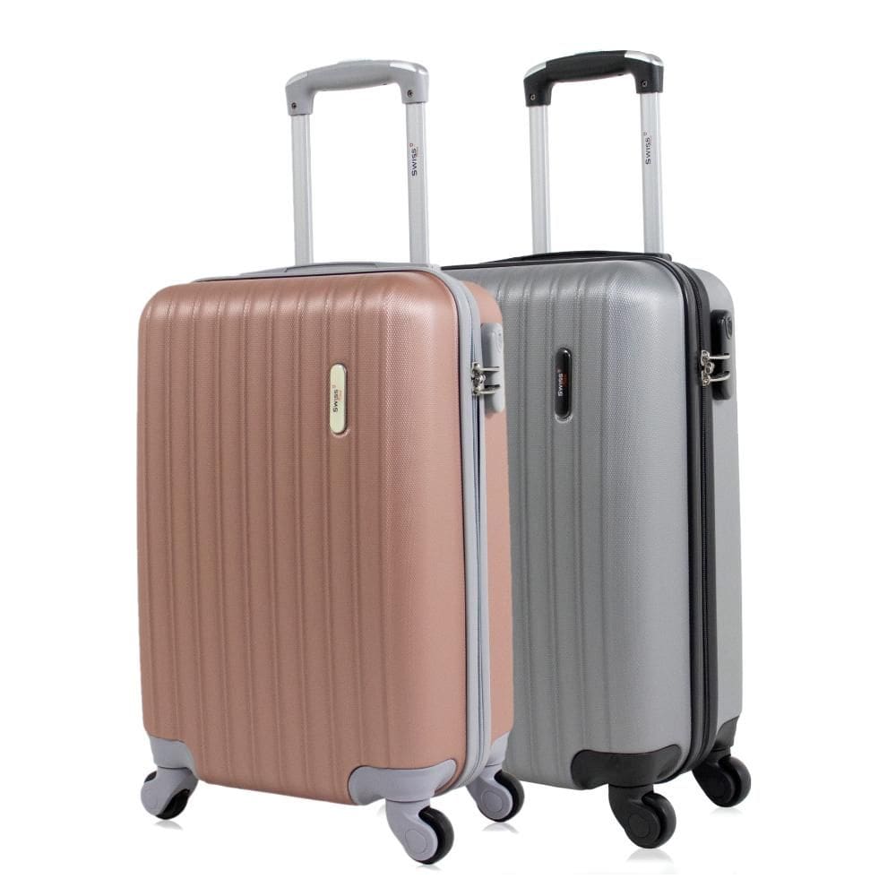 Kit 2 malas de viagem bordo 10kg Londres Swiss Move