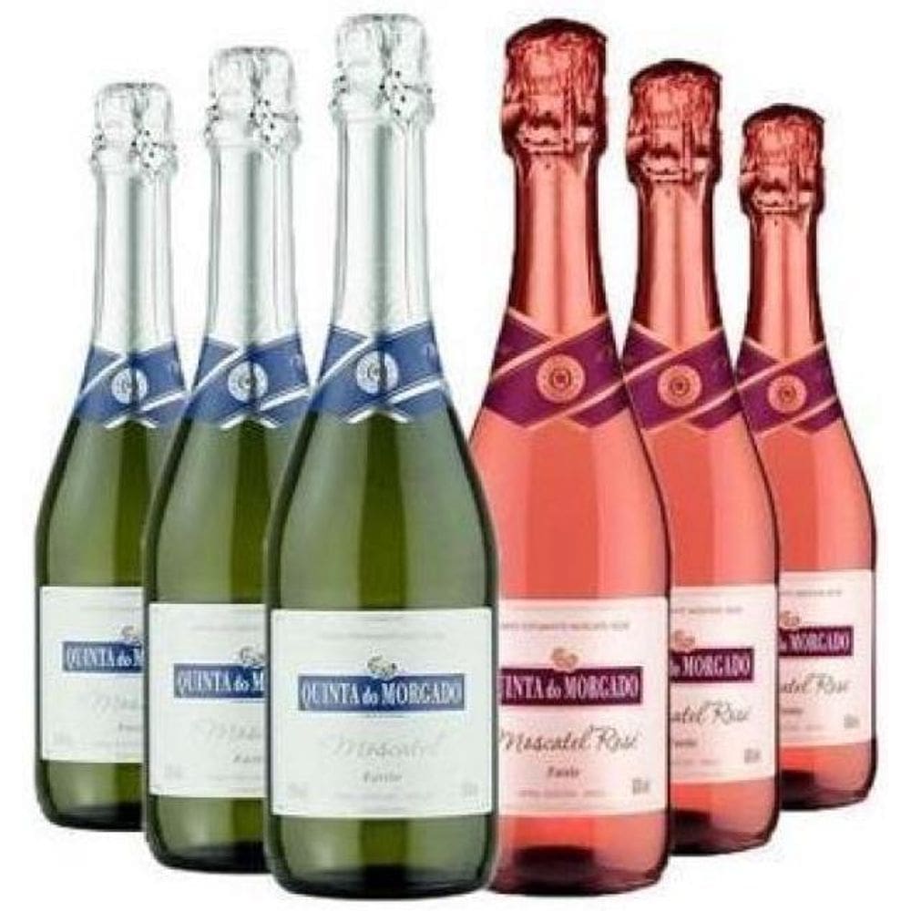 Espumante Moscatel E Rosé 660Ml - Kit Misto 6 Unidades