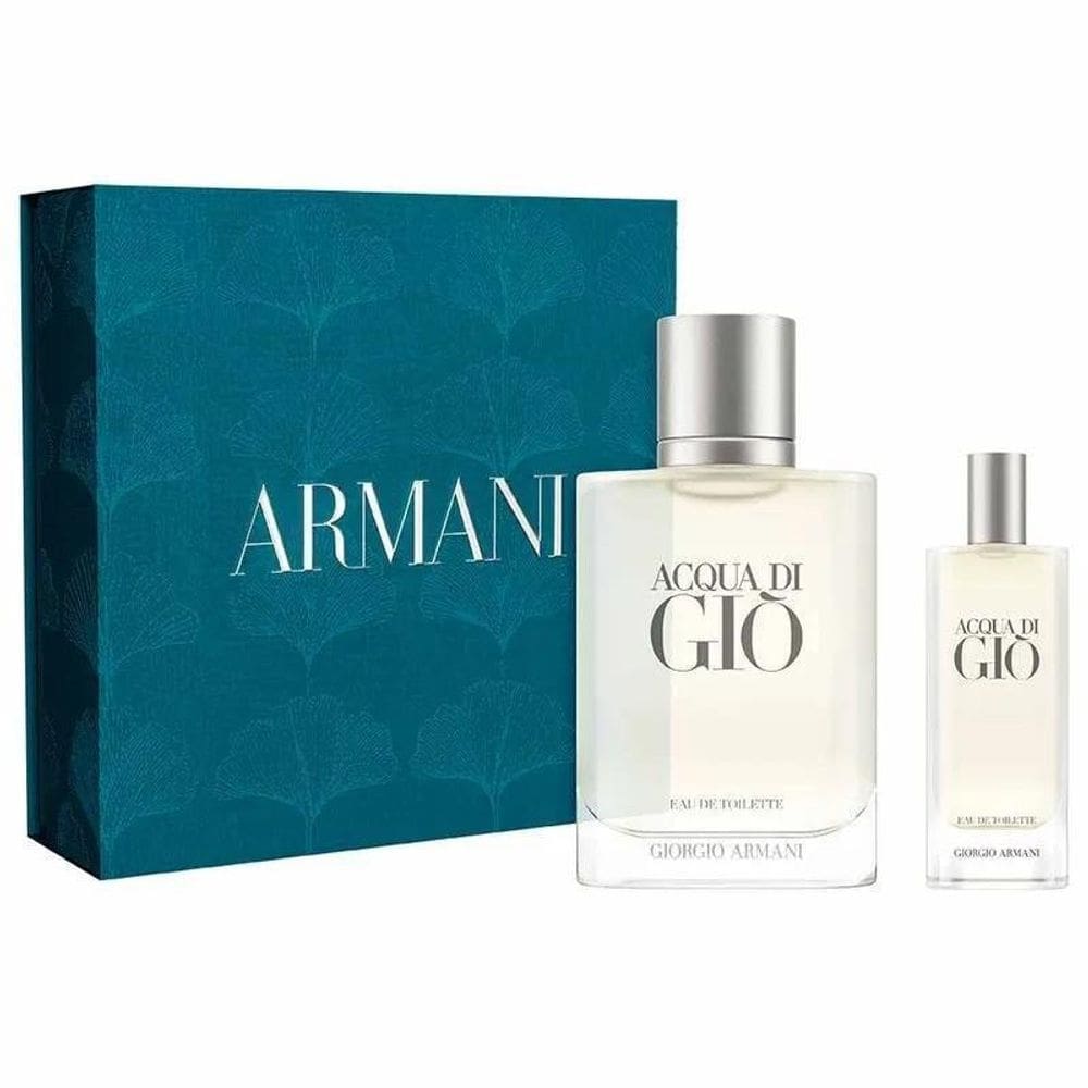 Kit Acqua Di Gio Giorgio Armani Edt 100Ml + Ts 15Ml