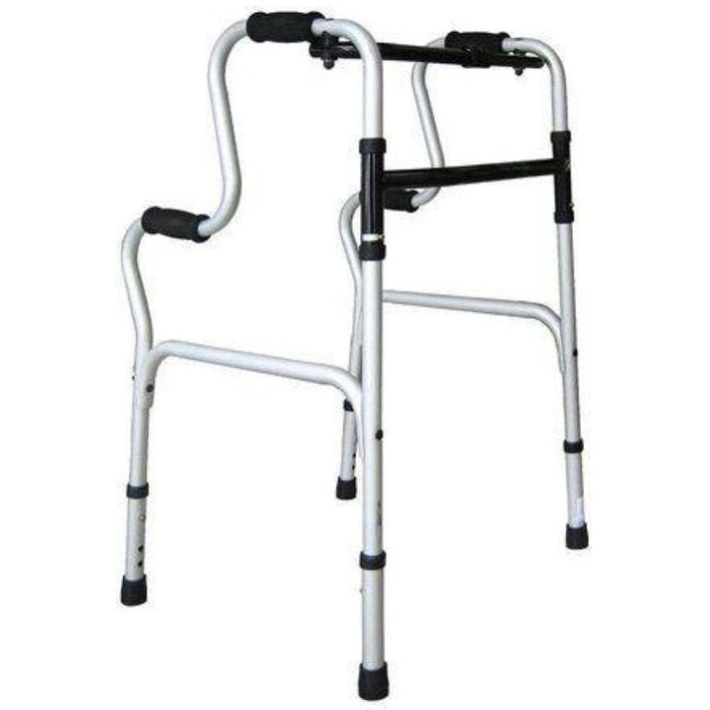 Andador Ortopédico Dobrável Em Alumínio Dupla Empunhadura