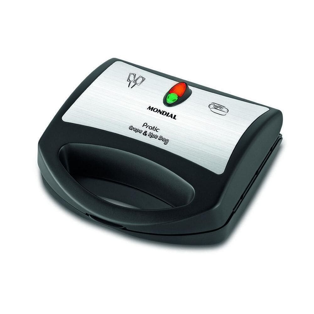 Crepeira Pratic Mondial Crepe Hot Dog Queijo Coalho 110V