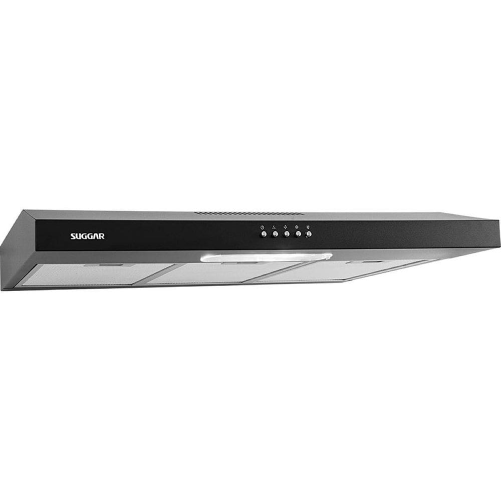 Depurador De Ar Suggar 80cm Slim DPS181PT Preto 127V