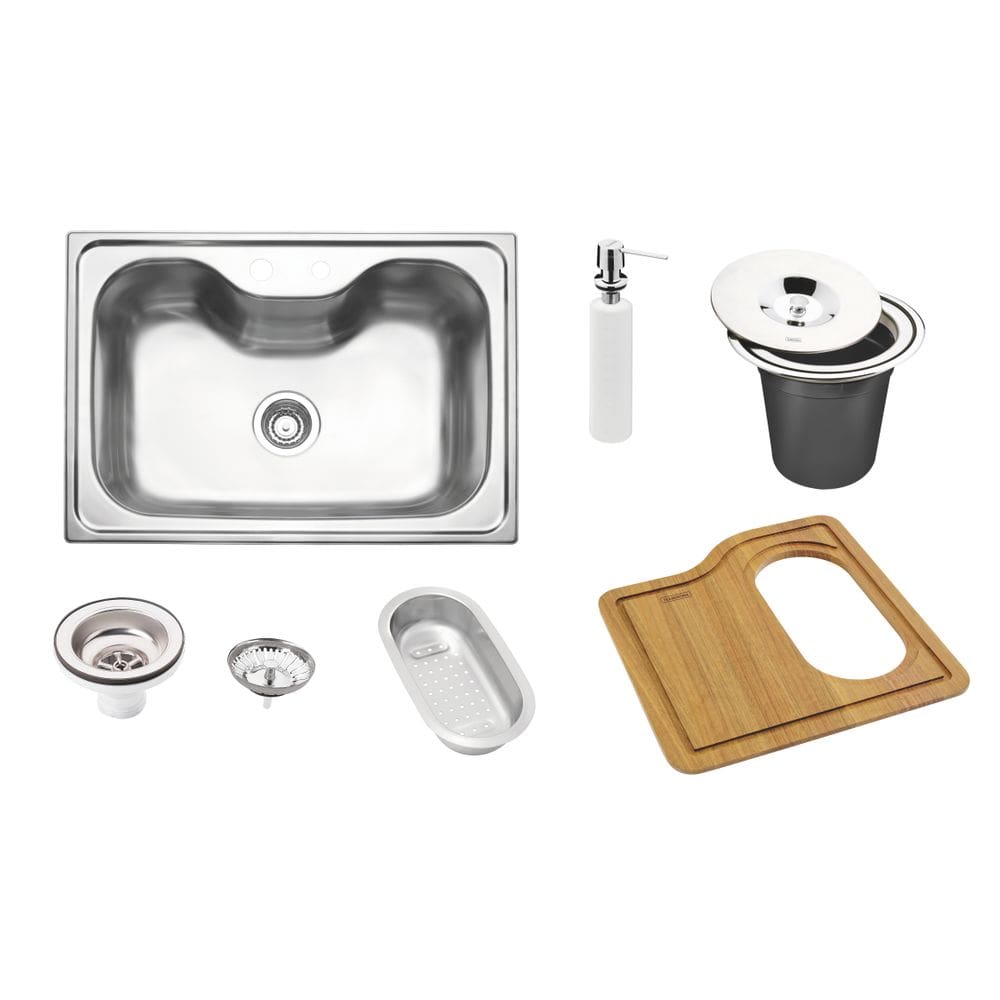 Cuba Sobrepor Morgana 60 Fx 68x50 Com Acessórios Tramontina