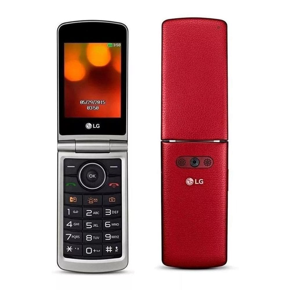Celular Lg G360 Dual Sim Flip Tela 3.0 Câmera Rádio Fm