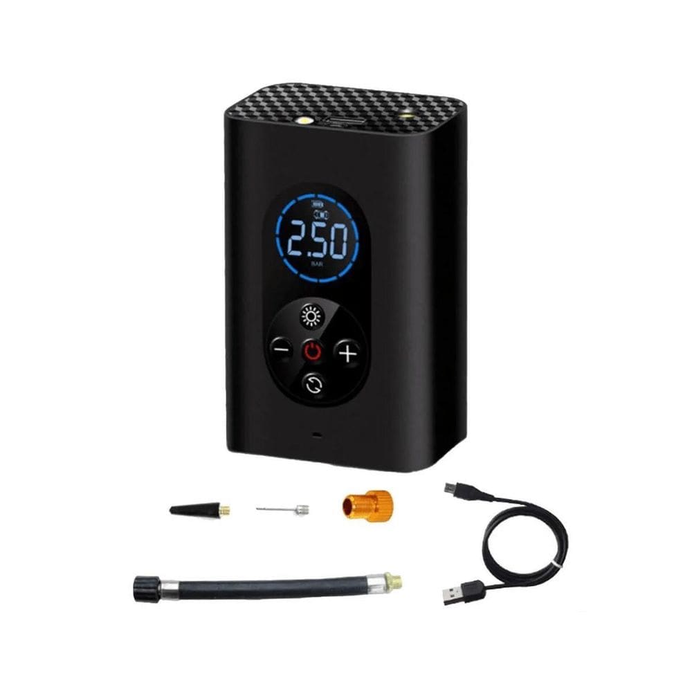 Compressor De Ar Portátil Pneus De Carro E Bicicleta Digital