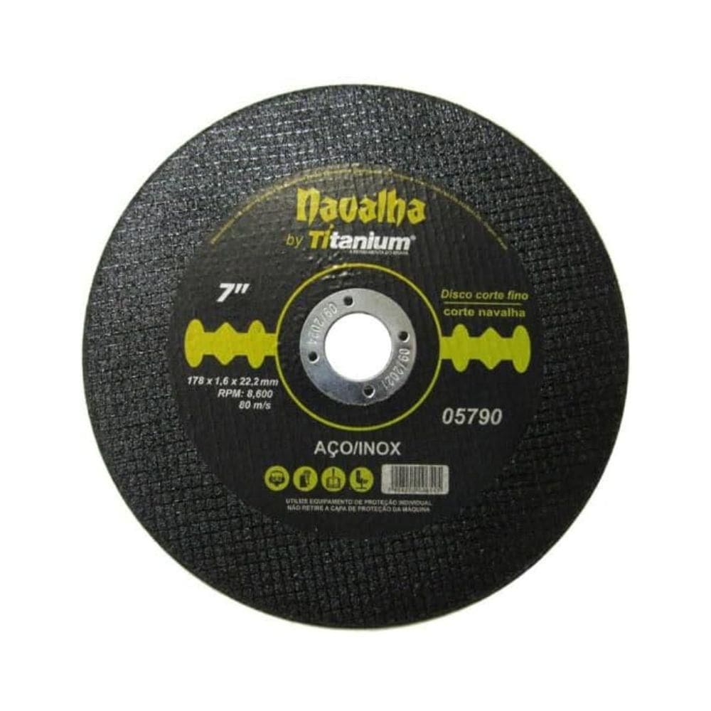 Kit 20 Discos Corte Fino 115Mm Super Premium Titanium