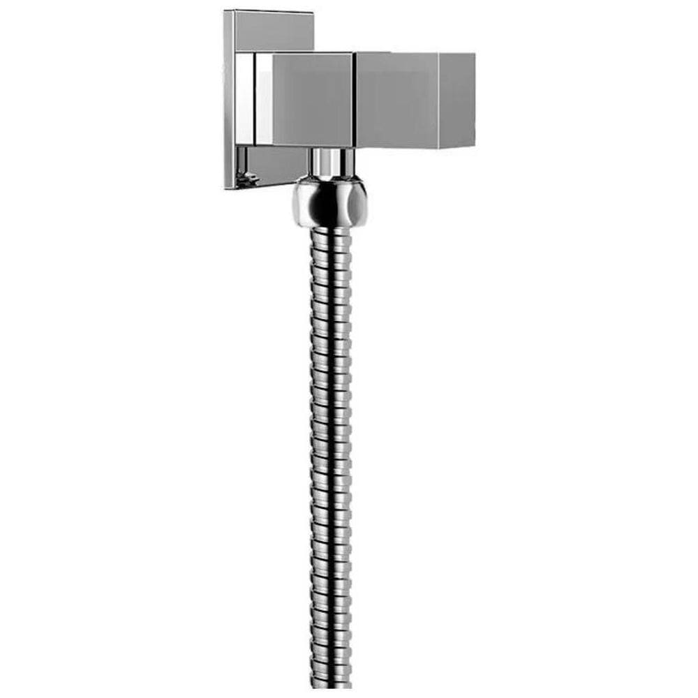 Ducha Higiênica Quadrada Inox Cromada