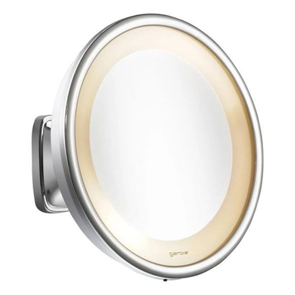 Espelho De Maquiagem Lente De Aumento E Luz Gardie Bivolt