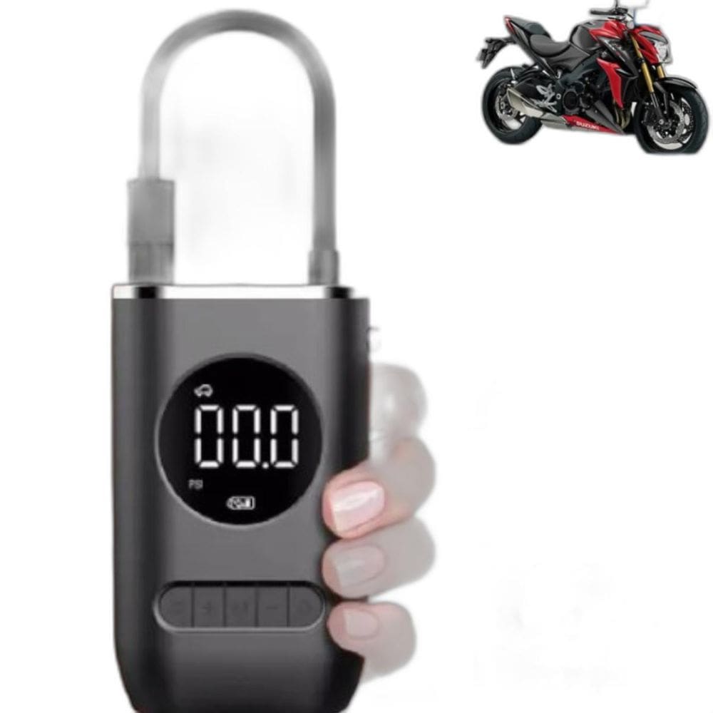 Mini Compressor De Ar Para Moto E Carro Design Moderno