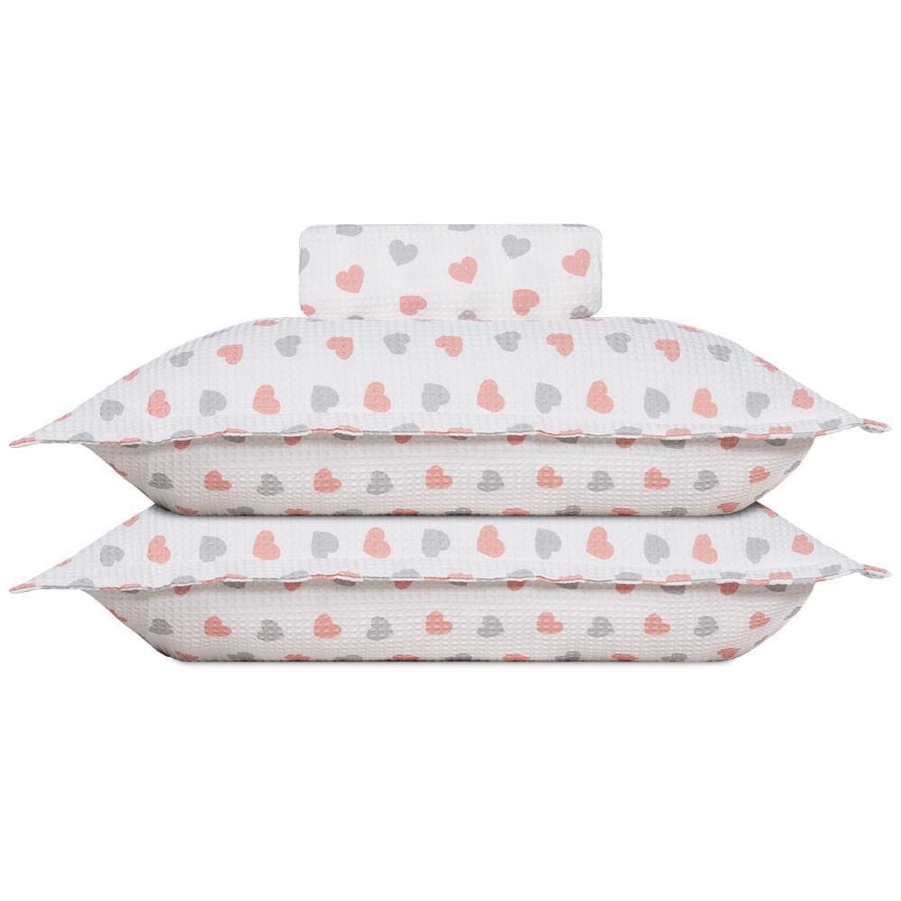 Colcha Casal Dohler Em Piquet Estampado Vênus 3 Peças