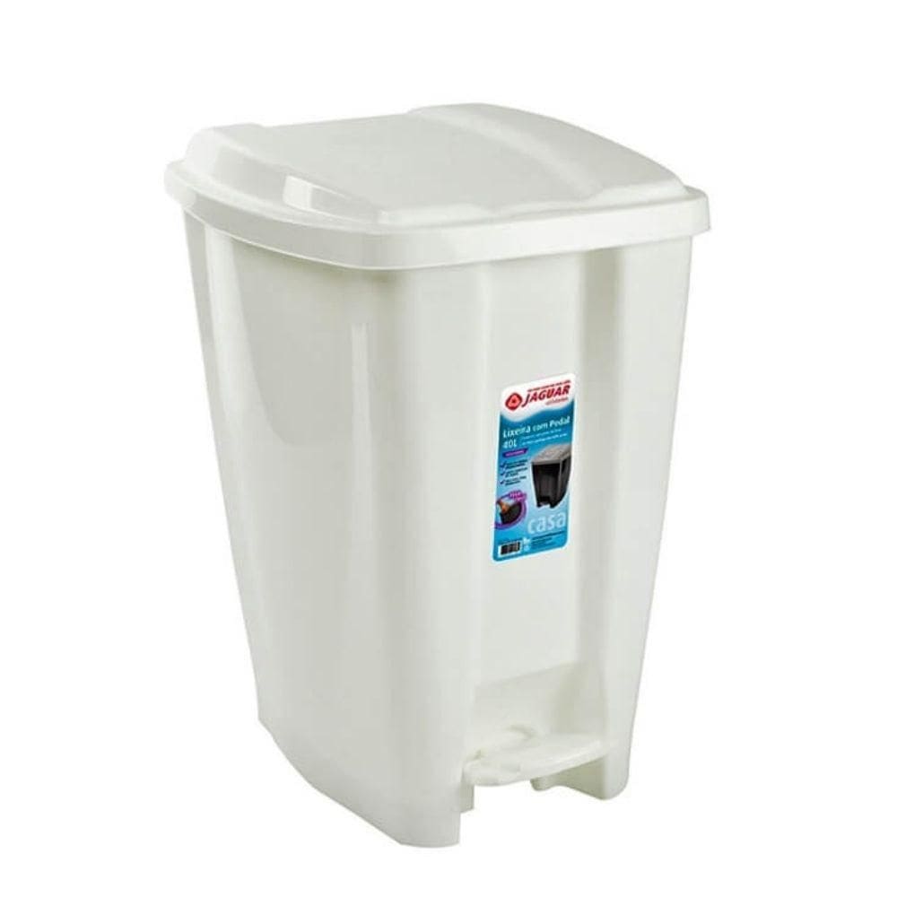 Lixeira Jaguar Pedal 40 Litros 1793