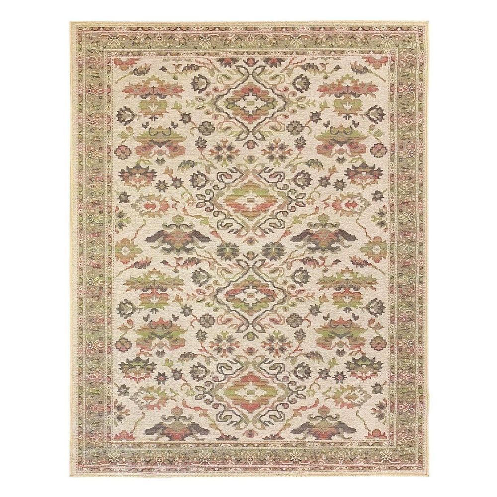 Tapete Sala Classico Oriental 200X250 Cm Tipo Belga 72 Bege