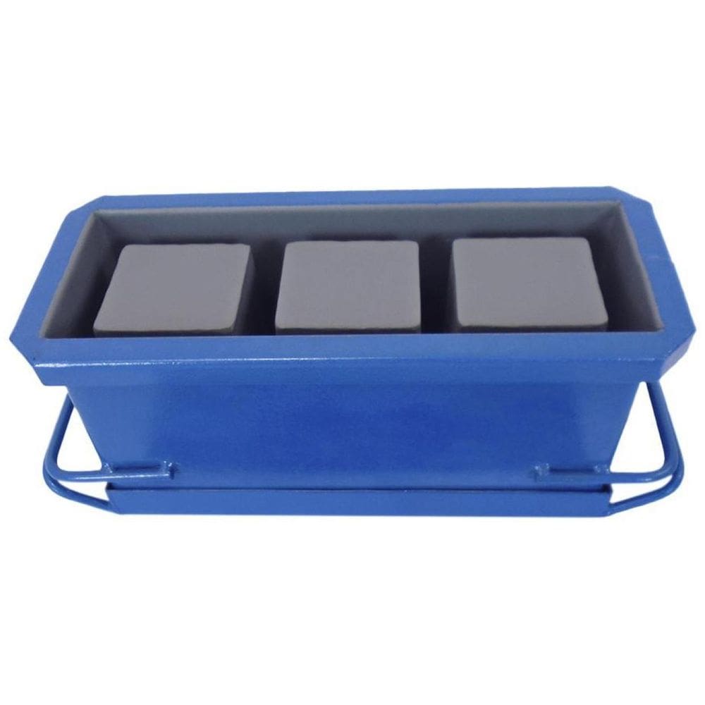 Forma Manual Bloco De Concreto De 1514X19X39Cm 3 Furos Fundo