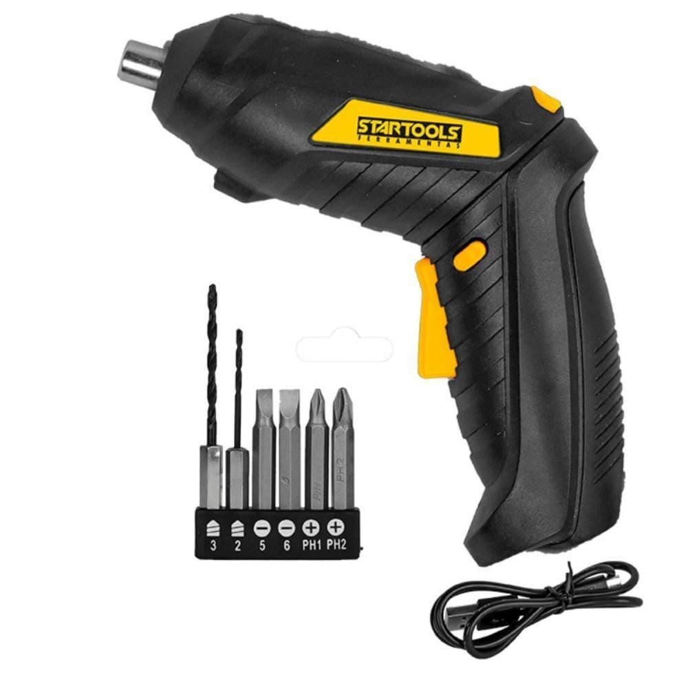 Mini Parafusadeira Recarregável