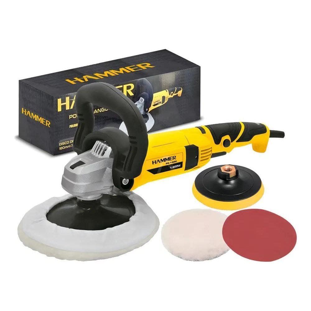 2X Politriz Angular 7` Hammer Gypz1400 1200W