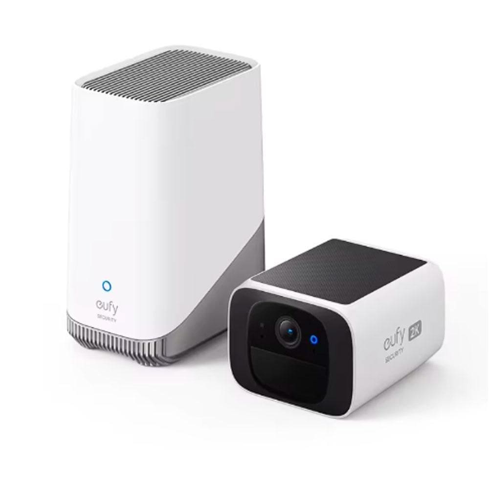 Kit 2 Camera De Seguranca Sem Fio Cufy Solocam S220 2K Protecao Ip67 Energia Solar - S220