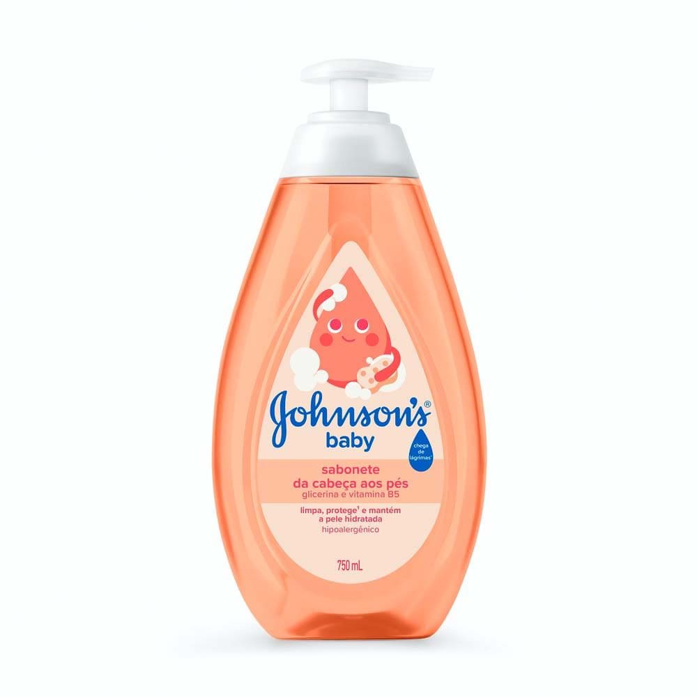 Sabonete Líquido de Glicerina Johnson`s Baby 750ml
