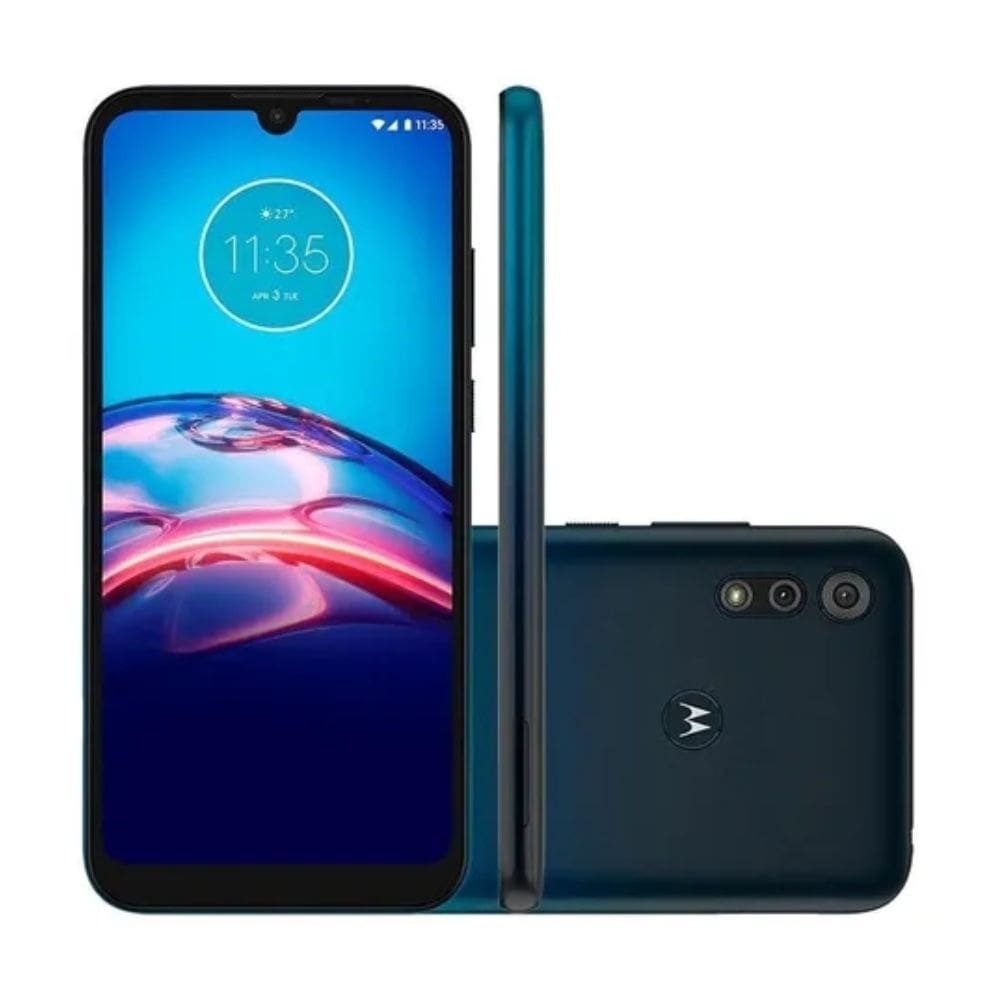 Usado: Motorola E6s 32 GB Azul - Excelente