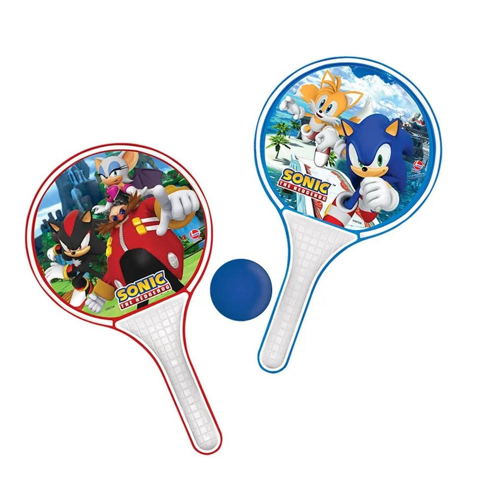 Kit Raquete Com Bolinha Frescobol Sonic Líder - 3555