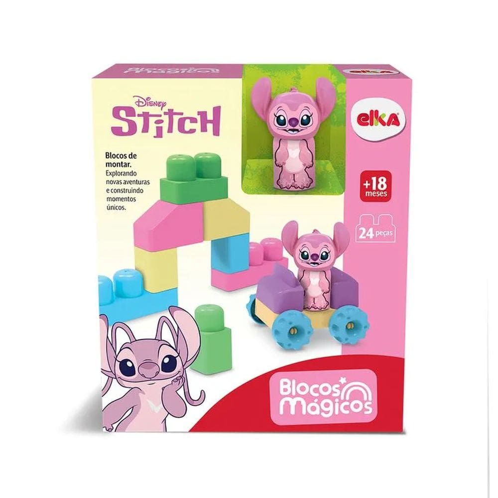 Blocos De Montar Angel Blocos Mágicos Elka - 1309