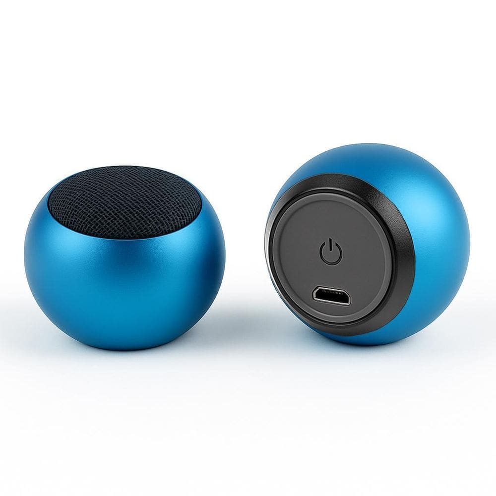 Speaker Bluetooth Compacto 3W Design Bolinha E Bateria