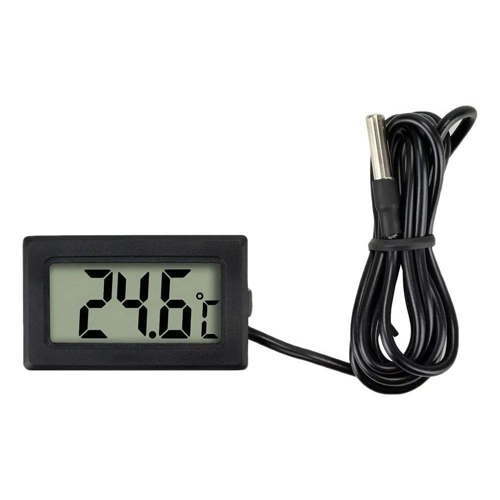 2X Medidor De Temperatura Digital Com Sensor Externo