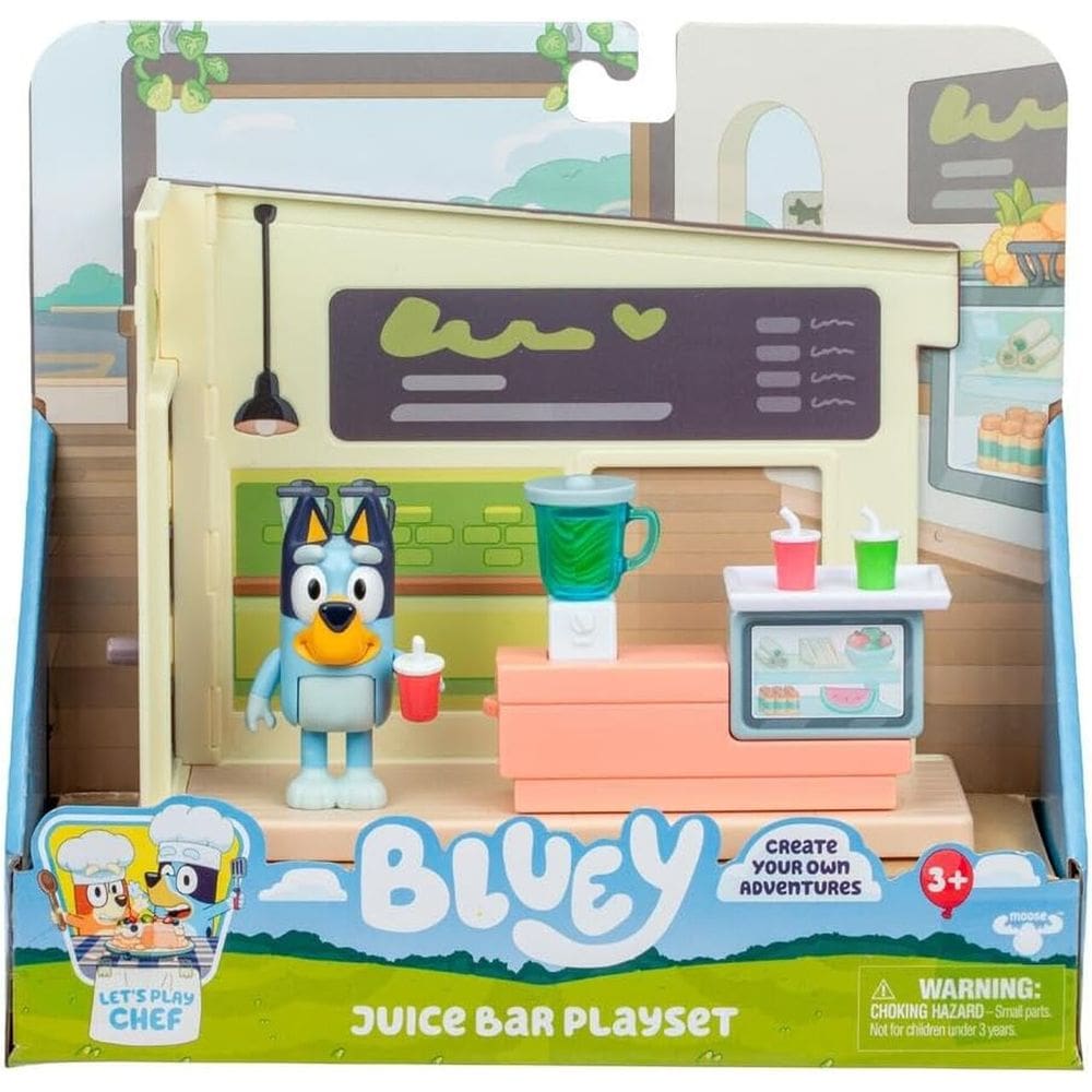 Mini Playset Bar de Suco Bluey Candide - 7965