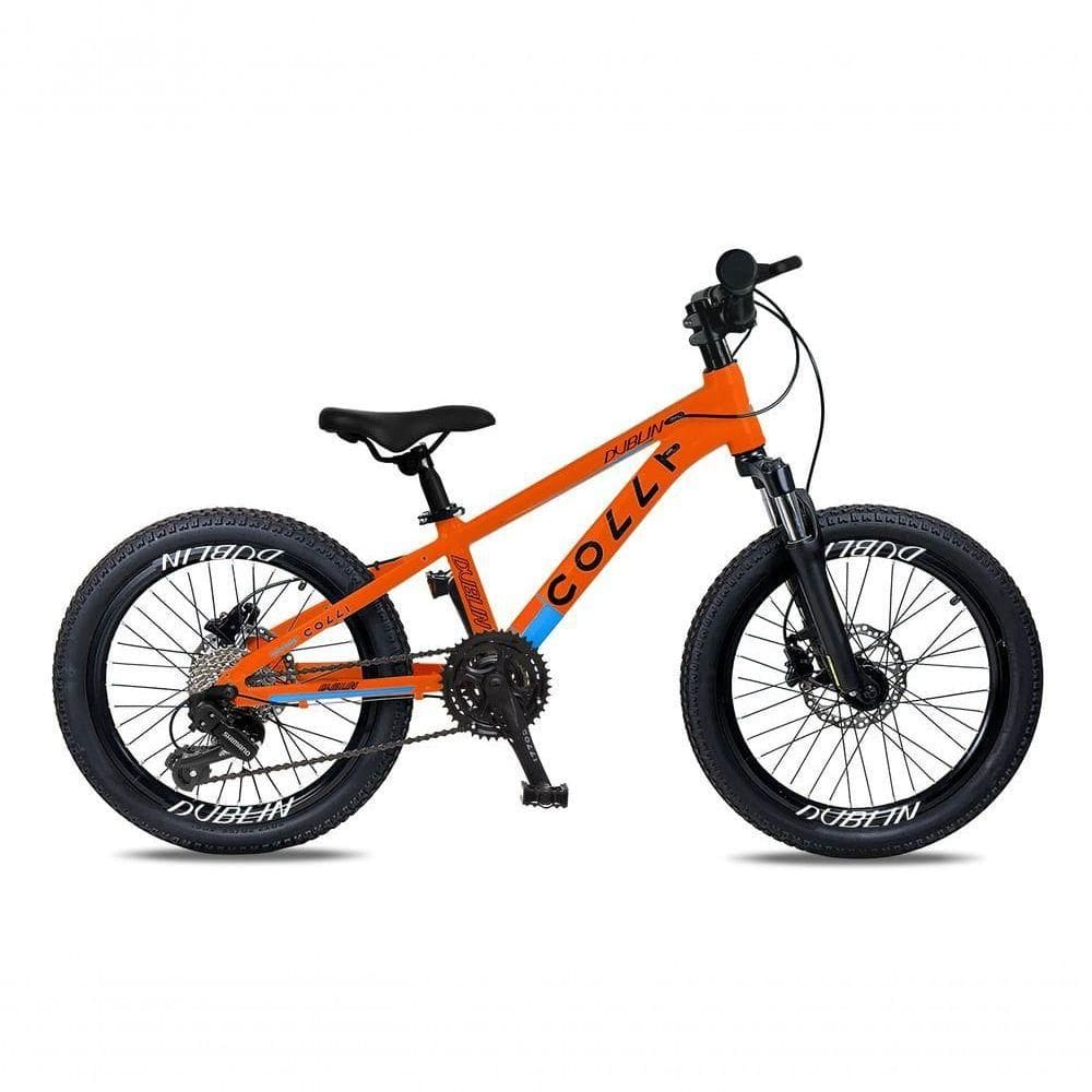Bicicleta Aro 20 Colli Dublin Shimano 21v Laranja Neon