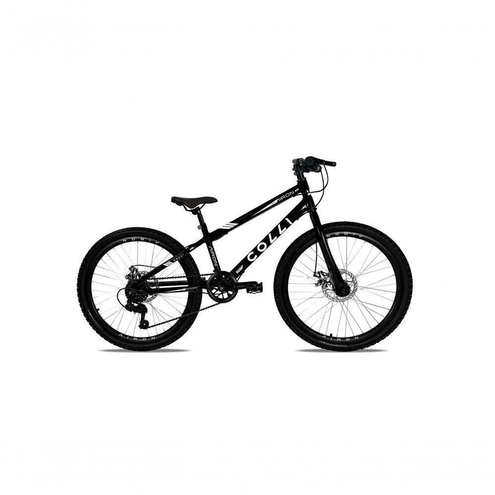 Bicicleta Colli Airon Aro 24 Com Freio A Disco 7v Preto