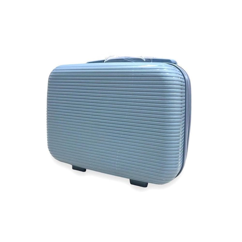 Frasqueira Necessaire Polipropileno Inquebrável Azul Piscina