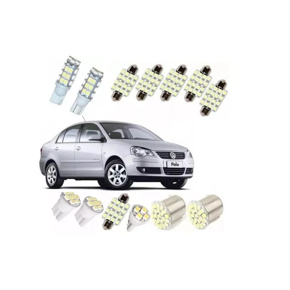Kit Lâmpadas Led Volkswagen Polo - Sedan Hatch