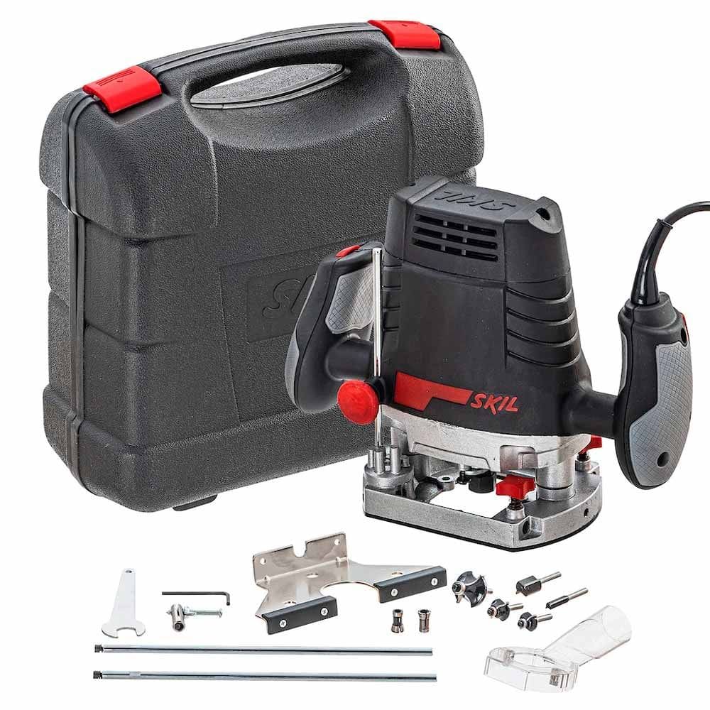 Tupia de Coluna Maleta Com 13 Acessórios  1100W 1831 Skil 220V