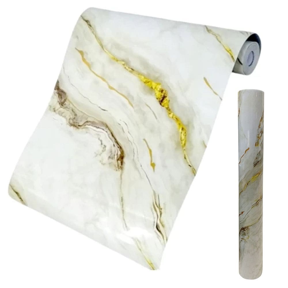 Papel de Parede Autocolante Adesivo Marmore Reforma Obra Construçao Reparo Casa Envelopamento Bancada Moveis