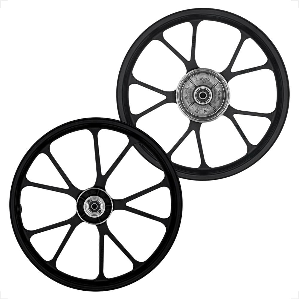 Par Roda V-Shape Cg Titan 150 Freio A Disco 2004 2005 2006 2007 2008 2009 2010 2011 2012 2013 Shiver 1º Linha