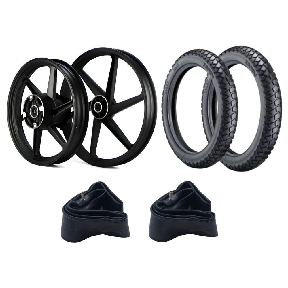 KIT RODA LIGA LEVE BROS 160 2015 A 2022 XRE 190 2016 A 2023 6P DISCO + PNEU VIPAL TR300 110/90-17 e 90/90-19 + CAMARAS