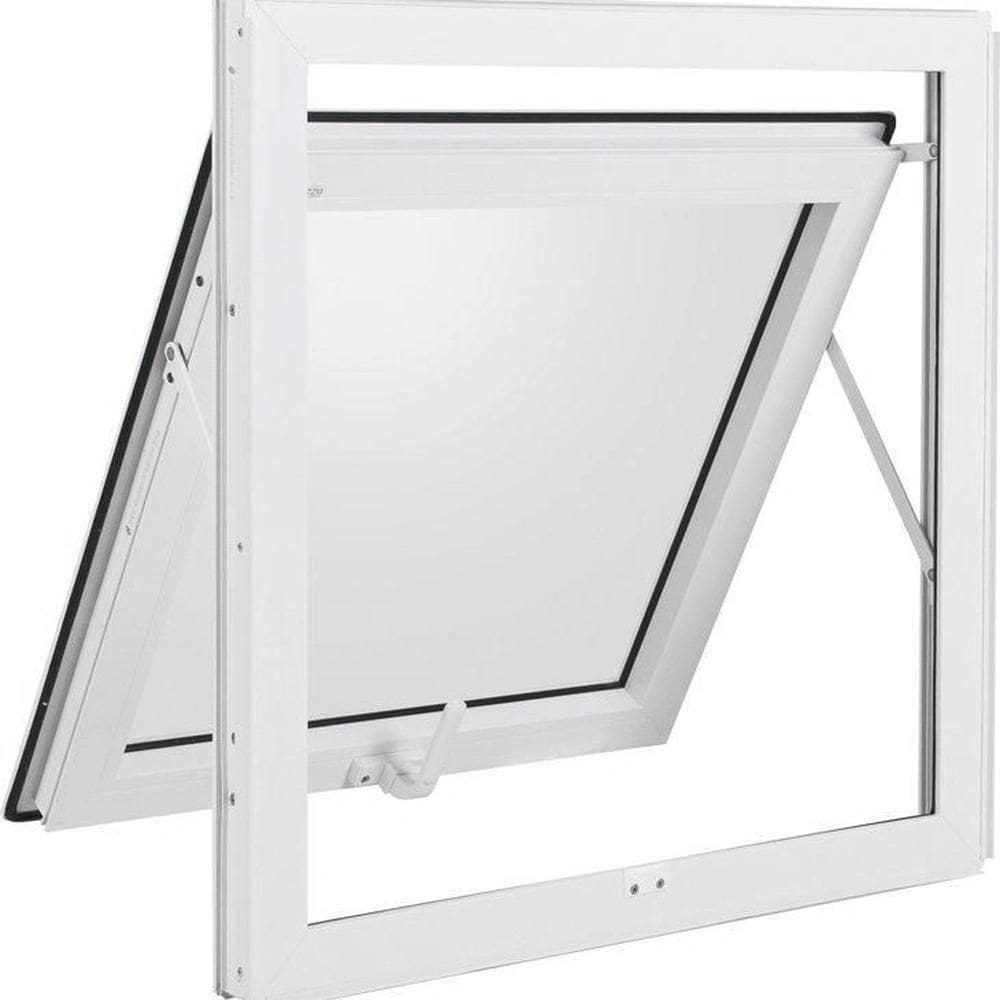 Janela Maxiar De Banheiro Esquadrais Brasil  70X70 Branco