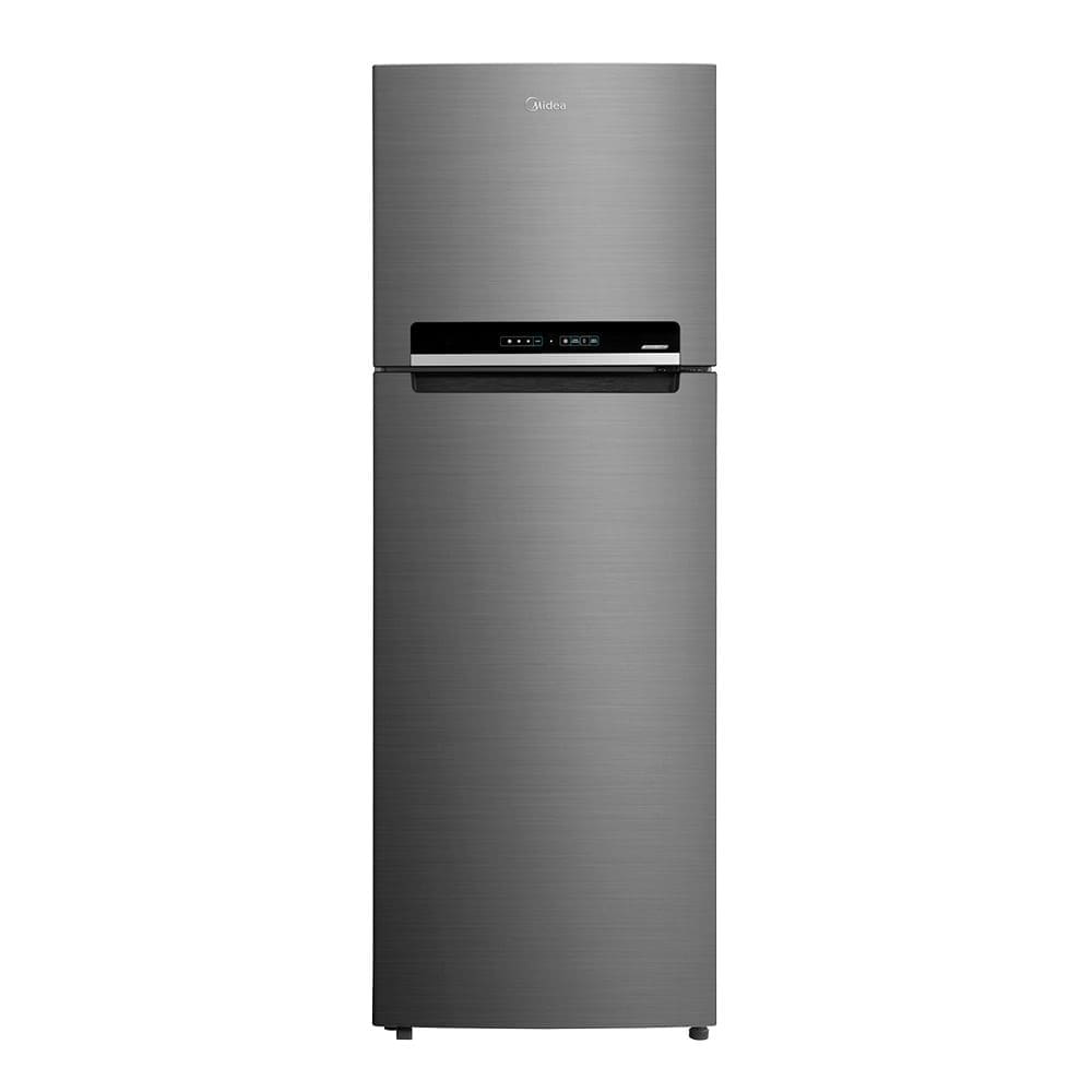 Geladeira Frost Free Duplex 394L Inverter Cor Inox Midea