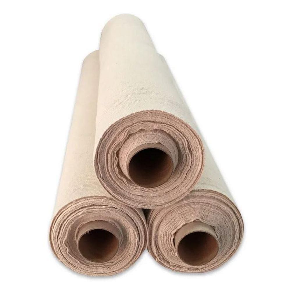 Tecido Algodão Cru 68cm x 5m 100% Algodão 9 Fios de Trama