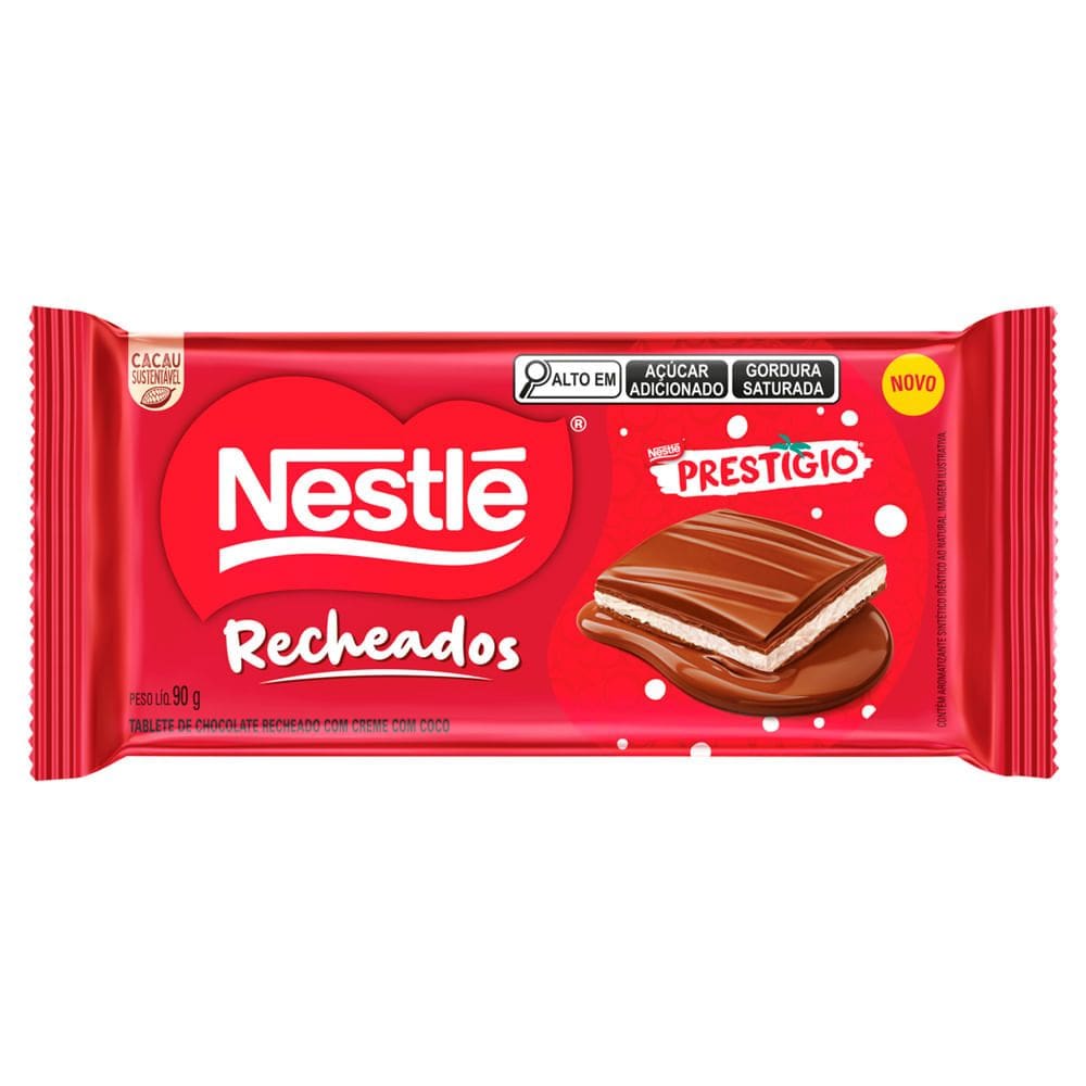 Chocolate Nestlé Recheados Prestígio 90g