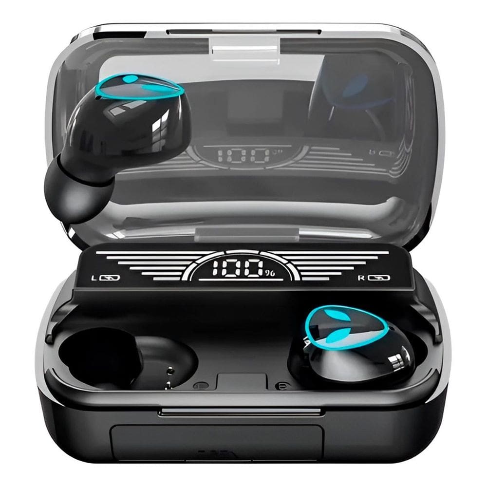 Fone Bluetooth Intra Auricular Tws Touch Redução Ruído Preto