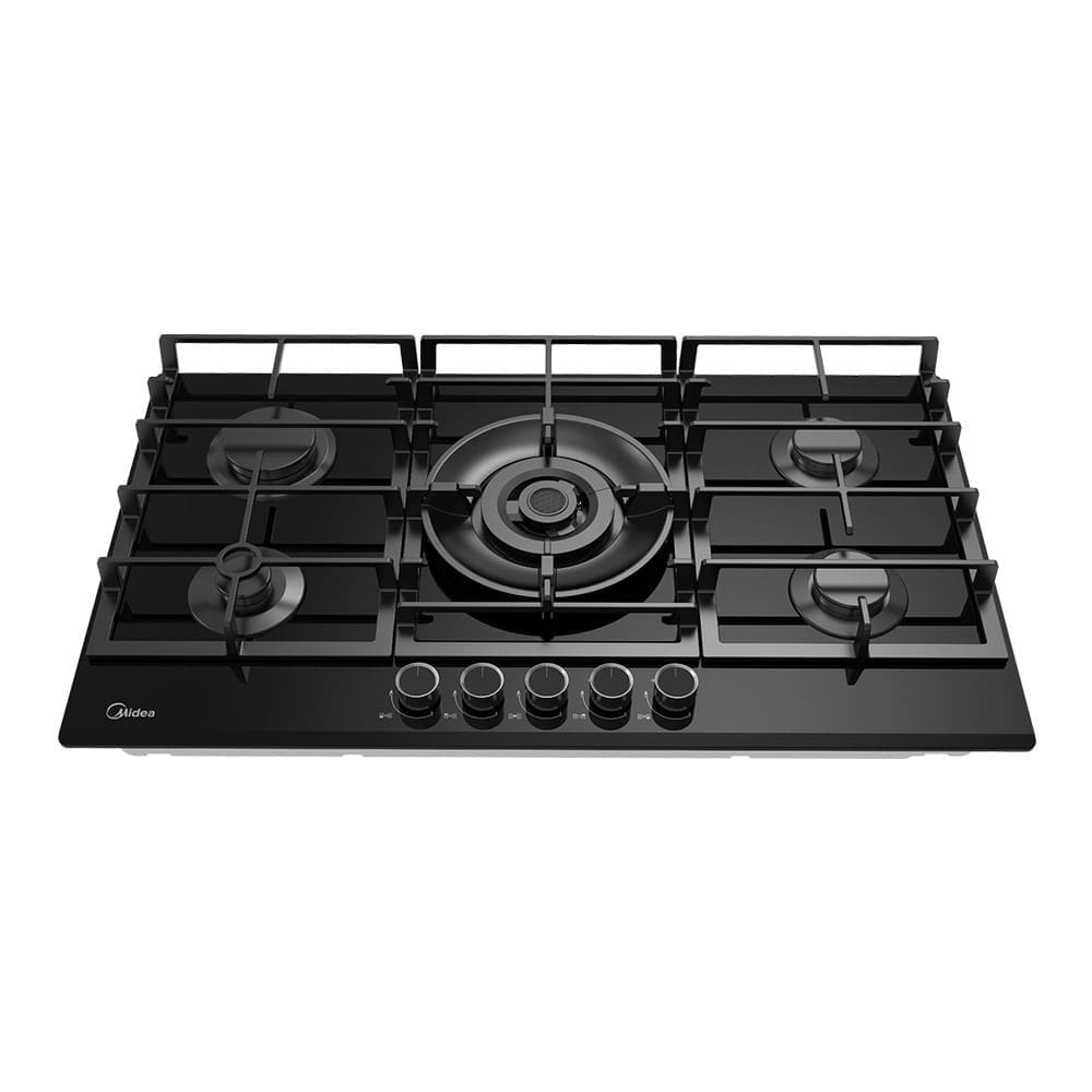 Cooktop 5 Bocas a Gás 90cm Volcano Bivolt Midea