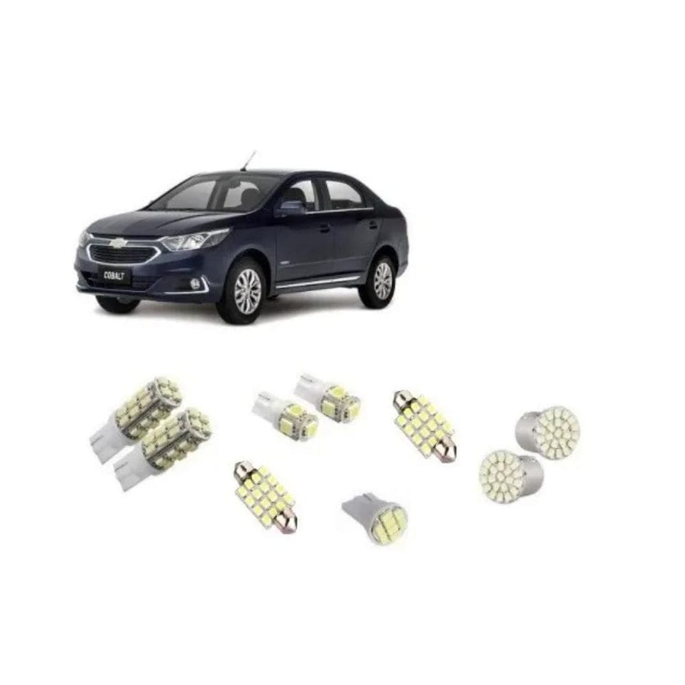 Kit Lâmpadas LED Cobalt 2015 GM Blue Lion