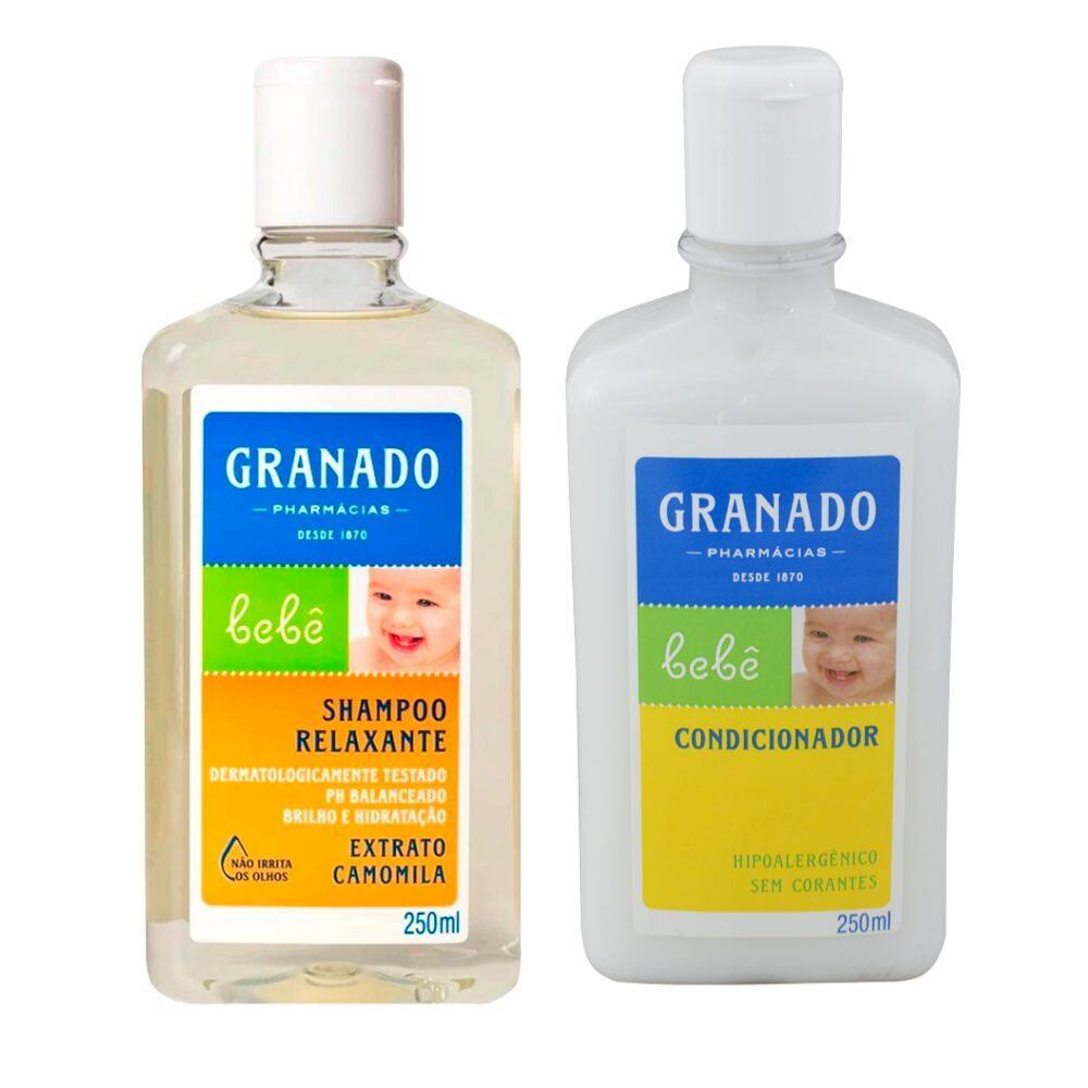 Kit 1 Condicionador Infantil Granado Bebê Tradicional 250ml